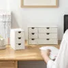 3-Drawer Cosmetics Storage Box Home Storage Box Plastic Storage Drawer Type Creative Sorting Cabinet Desktop Box