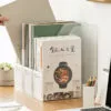 2024 Hot-Selling Plastic Book Stand 2024 Hot-Selling Plastic Book Stand Student Book File Storage Box Desktop Magazine Book Data File Storage