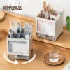 Desk Calendar 5-colors Rotary plastic pen holder storage box 2025 Calendar Office desktop creative storage