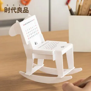 Trojan calendar 2025 Small PS calendar table setting diy cartoon shaped table area wood toys water proofing