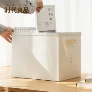 2-Handle Storage Box 2-Handle Storage Box Folding Simple Book Storage Box Home Wardrobe Clothing Storage Box Organizing Box Storage