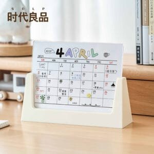 7-inch framed calendar stand 2025 new simple ins wind desk calendar Multi-functional photo frame office