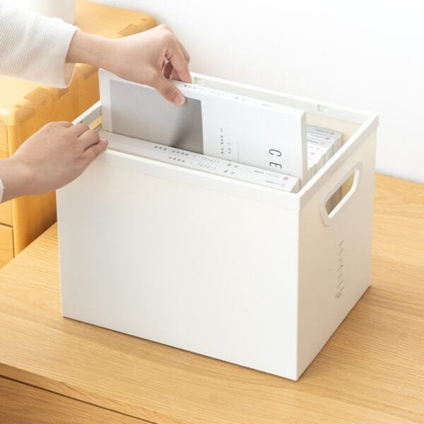 Book Storage Boxes 2-sizes High School Special Table Under The Table Storage Box Sorting Box Storage Artifact