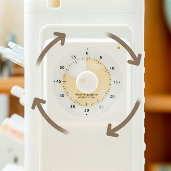 360° rotation Reusable Planner Board Multi-functional creative pen bucket Visualize the self-discipline punch card pen holder Student pen holder storage box