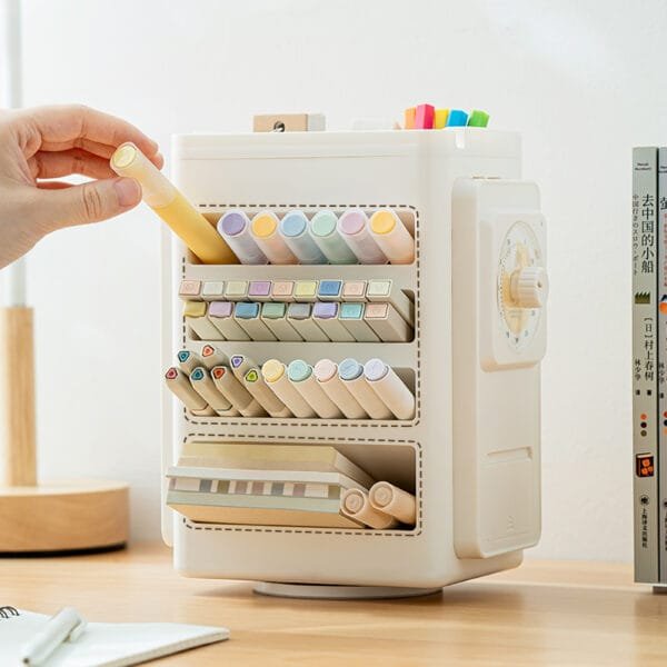 Rotating Planner Board 2-modes New visual timer Self-discipline clock-in timer Students do the problem solving time manager