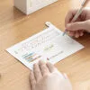 Desk Calendar Pen Holder 2-Spaces 2025 new desk calendar Desktop creative storage Note to record the clock calendar book