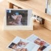 framed calendar stand 2-sides framed calendar stand 2-sides 2025 Fun and cute cat desk calendar Multi-use creative small desk calendar Desk face placement