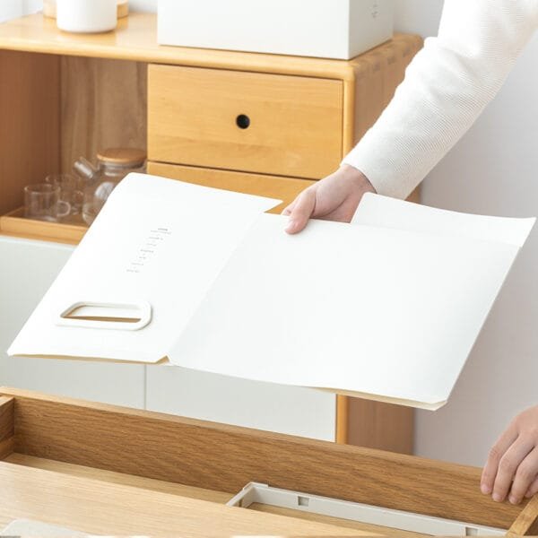 Book Storage Boxes 2-sizes High School Special Table Under The Table Storage Box Sorting Box Storage Artifact