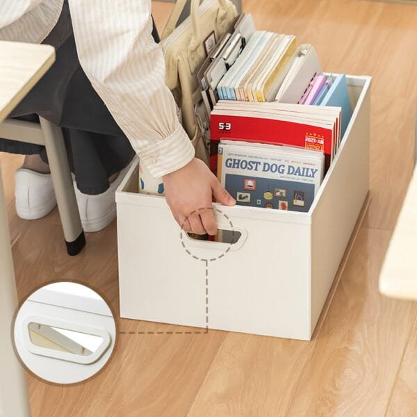 2-Specifications Book Sorting Box 2-Specifications Book Sorting Box Large Capacity School Student Book Storage Box Student Classroom Book Box Bookshelf For Storing Books book Cabinet Organization Box