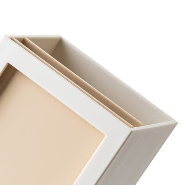 Plastic Desk Calendar 2025 Adorable small desk calendar multi-function simple pen holder check-in calendar desktop storage pen bucket ornament