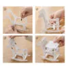 Trojan calendar 2025 Small PS calendar table setting diy cartoon shaped table area wood toys water proofing
