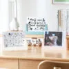 7-inch framed calendar stand 2025 new simple ins wind desk calendar Multi-functional photo frame office