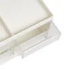 8-Compartment Storage Box Drawer-Style Storage Box Hand Account Stationery Organization Transparent Dust-Proof Office Desk Shelf