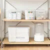 Covered Storage Box 3-Specifications Book Storage Box Large Capacity Storage Box  Students Store Daily Necessities