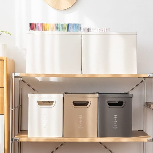 Book Storage Boxes 2-sizes High School Special Table Under The Table Storage Box Sorting Box Storage Artifact