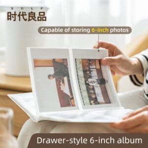 6-inch photo album Transparent simple photo album  photos large capacity family photos  graduation albums