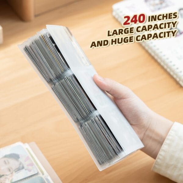 card storage box​ 120-position business card book office card holder transparent card book wholesale Polaroid photo album