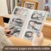 card storage box​ 120-position business card book office card holder transparent card book wholesale Polaroid photo album