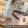 card storage box​ 120-position business card book office card holder transparent card book wholesale Polaroid photo album