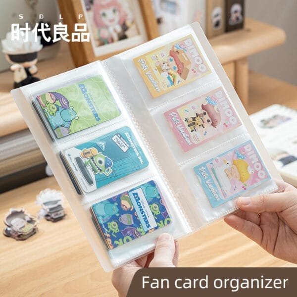 3-inch card storage box 3-inch card storage box Ins Polaroid photo album card book idol albums small card inserts-hot-sale