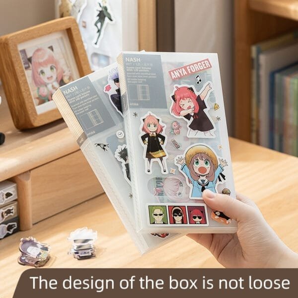 3-inch card storage box 3-inch card storage box Ins Polaroid photo album card book idol albums small card inserts-hot-sale