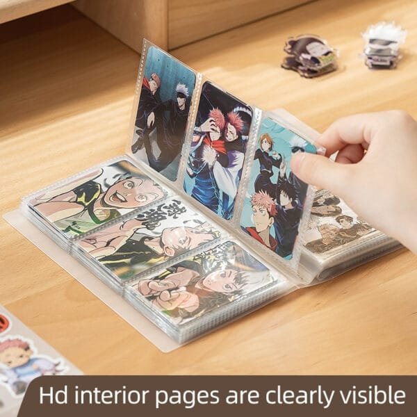 3-inch card storage box 3-inch card storage box Ins Polaroid photo album card book idol albums small card inserts-hot-sale