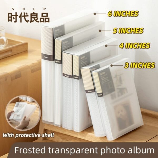 photo albums 4-sizes photo albums 4-sizes wedding photo album book digital photo album Transparent plastic large capacity multi-specification photo album