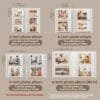 photo albums 4-sizes photo albums 4-sizes wedding photo album book digital photo album Transparent plastic large capacity multi-specification photo album