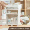 New in 2025 Bookshelf Storage New in 2025 Bookshelf Storage Large capacity, high appearance plastic trolley multi-layer book storage shelf