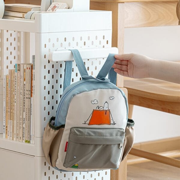 3-layer Movable Bookshelf Storage 3-layer Movable Bookshelf Storage Mobile plastic large capacity multi-layer shelf is a great tool under the table